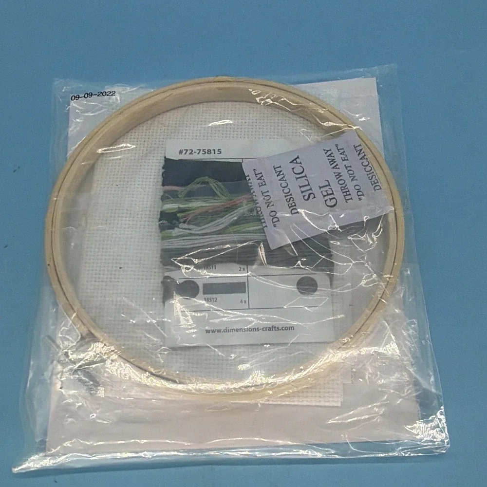 Crafting Lot Macrame Wall Hanging Kit 3 Cross Stitch Kits.